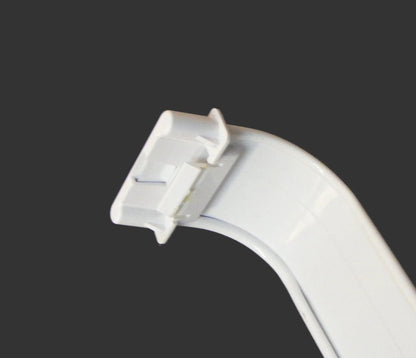 215120400 5303288950 Frigidaire White Refrigerator Door Shelf with End Cap Used OEM 4