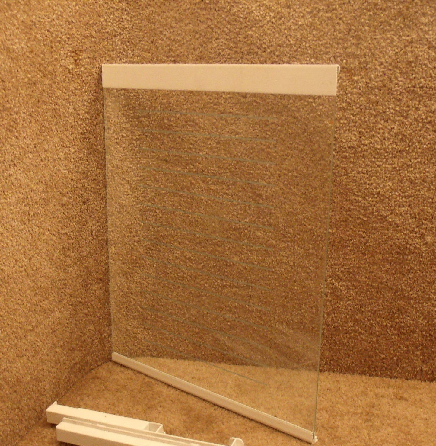 218015501 Frigidaire Refrigerator Upper Crisper Cover & Trim