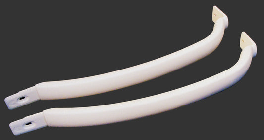 218668001 Frigidaire Refrigerator Used White Door Handle Set