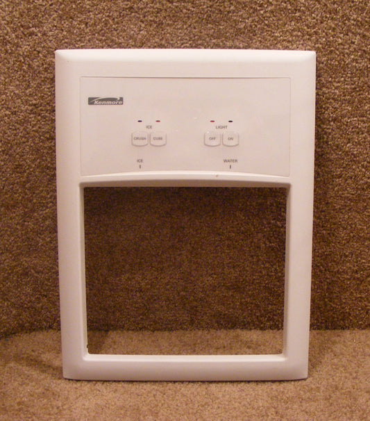 2301587W Kenmore Refrigerator Complete Dispenser Cover