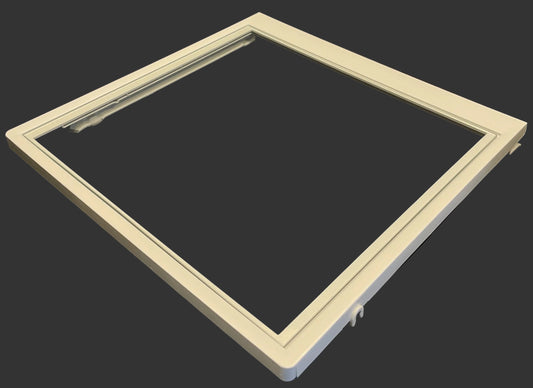 240350903 240350603 Frigidaire Refrigerator Lower Crisper Frame w/ Glass