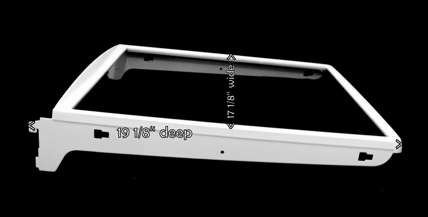 glass shelf measurements