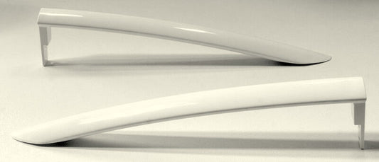 5303918823 Frigidaire Refrigerator White Door Handle Set