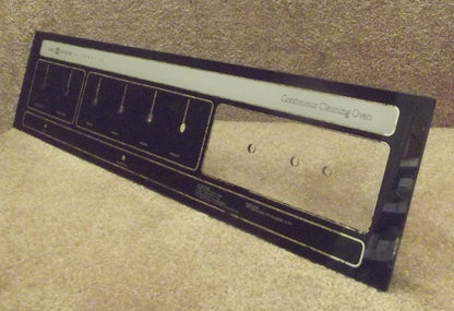 296588 Whirlpool Range Black Glass Lamp Cover back