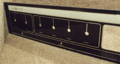 296588 Whirlpool Range Black Glass Lamp Cover 3