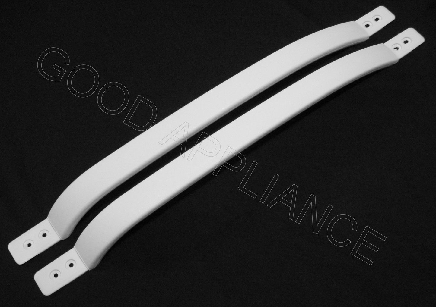 297311201 Frigidaire Refrigerator White Door Handle Set
