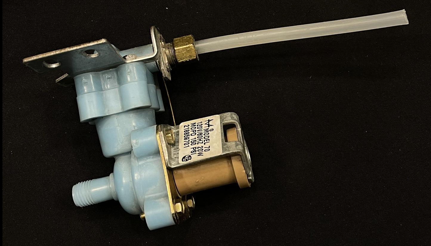 218859701 Frigidaire Refrigerator Single Solenoid Water Valve