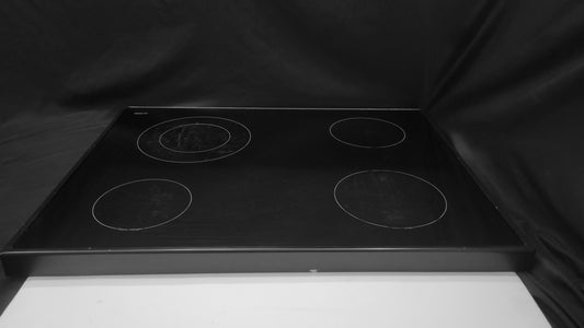 306190B Amana Range Black Glass Main Cooktop