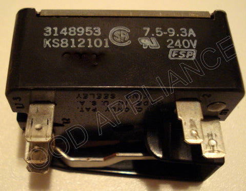 3148953 Whirlpool Range 8 inch Burner Switch