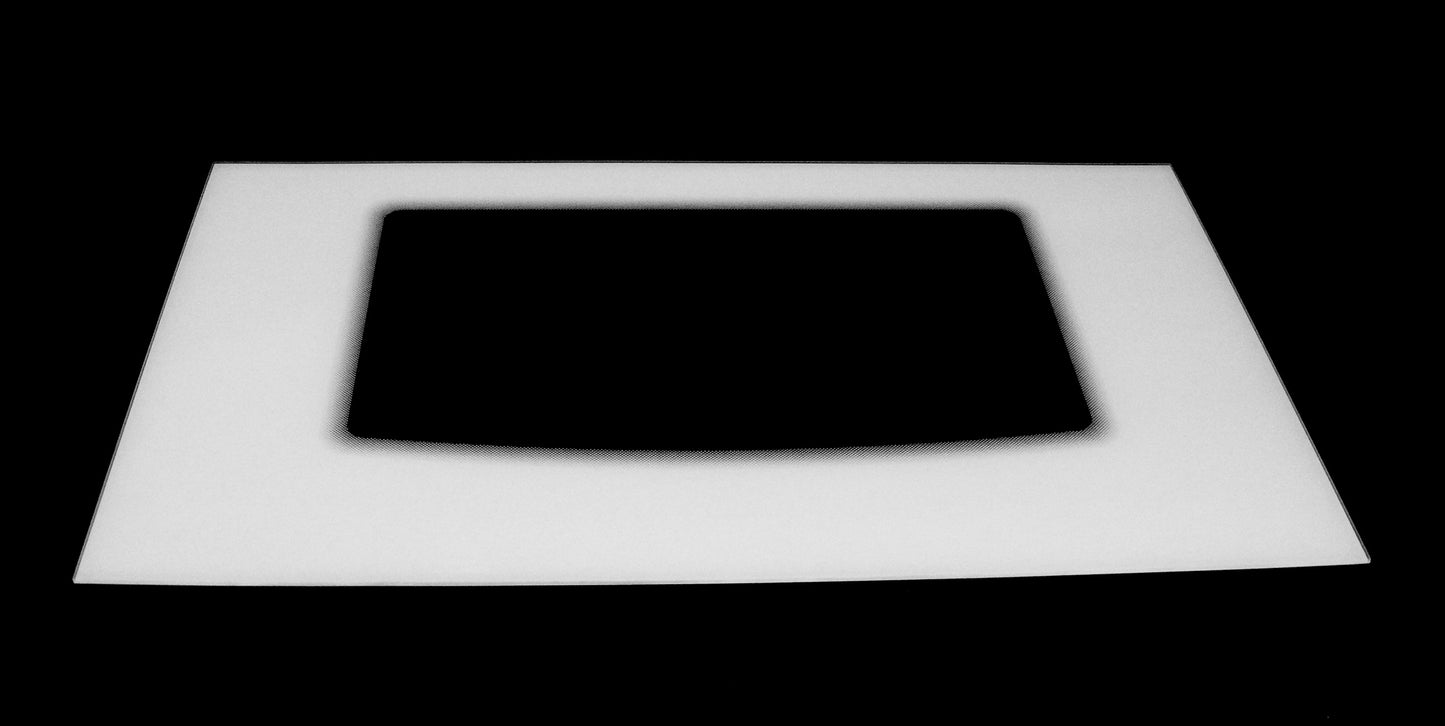 316202818 Frigidaire Range White Outer Oven Door Glass