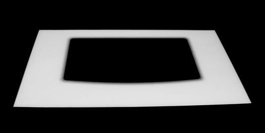 316202818 Frigidaire Range White Outer Oven Door Glass