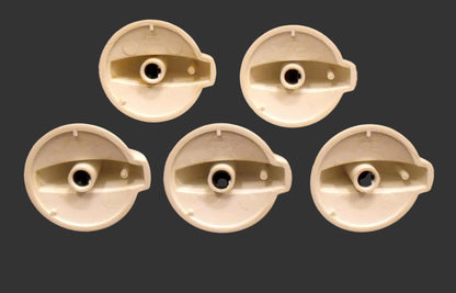 316223003 Frigidaire Range Bisque Burner Knob Set back