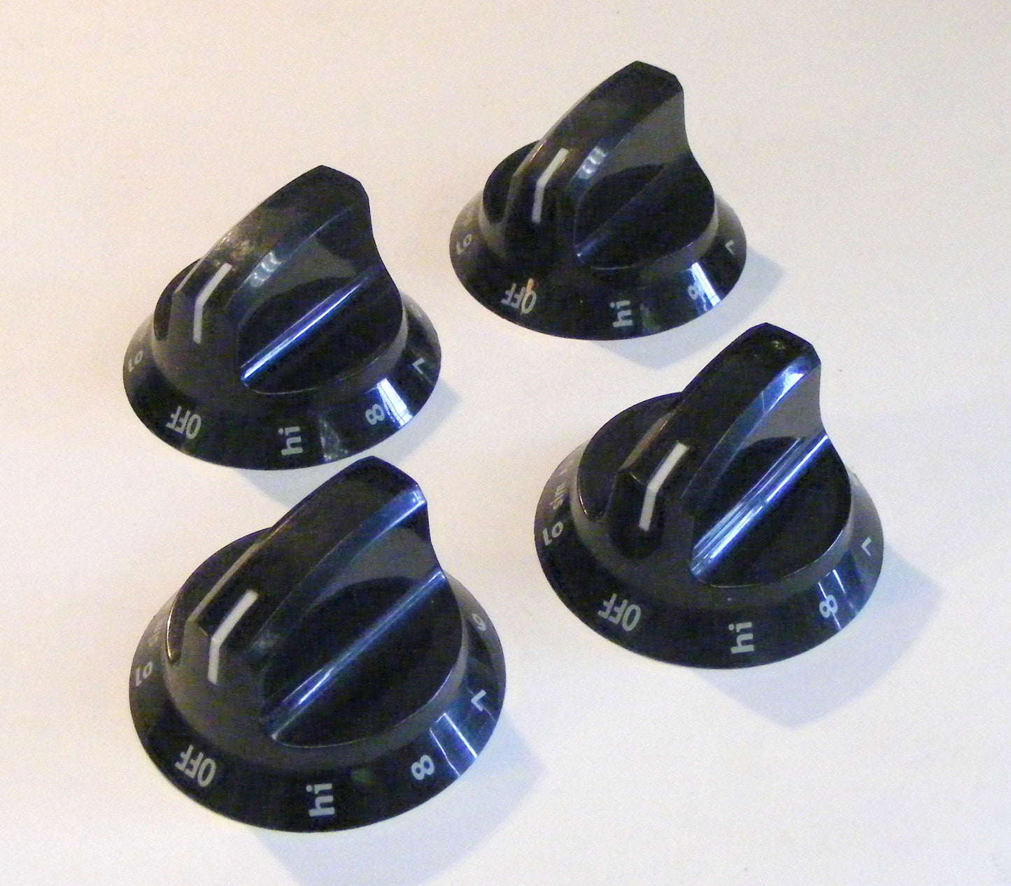 316544007 black burner knob set