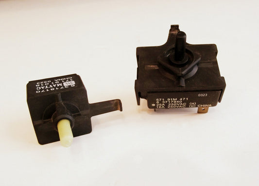 33002725 33002736 Maytag Dryer Switch & On Off Switch Set 