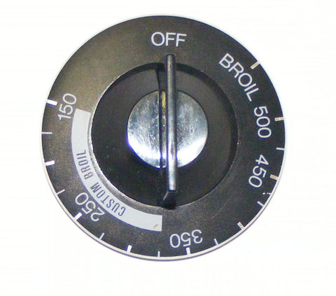 330177 Whirlpool Black Range Thermostat Knob