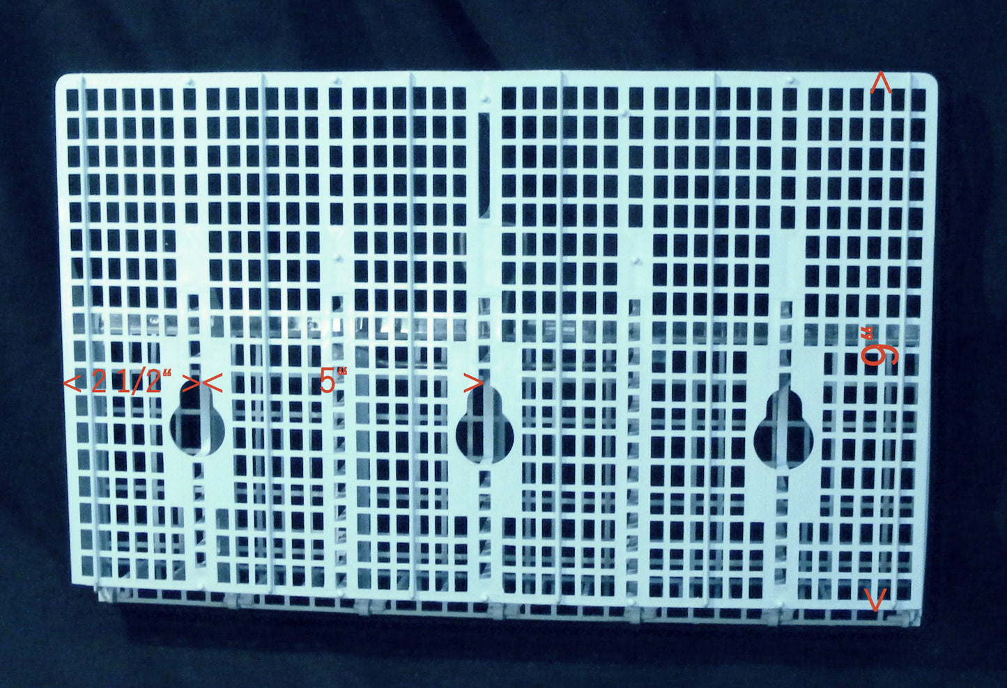 3369490 Silverware Basket measurements