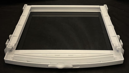 WR32X26246 GE Refrigerator Fruits and Vegetable Pan Cover w/ Glass