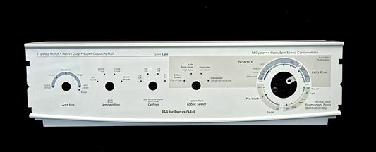 3952527 Kitchen Aid Washer White Console Panel