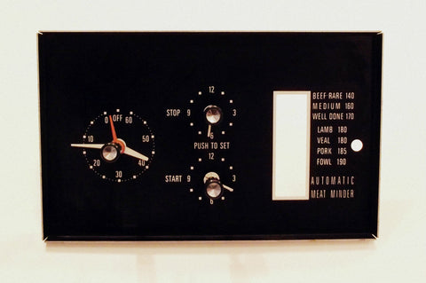 3AST191R355A3 148t94P05 Admiral Range Black Manual Timer Clock