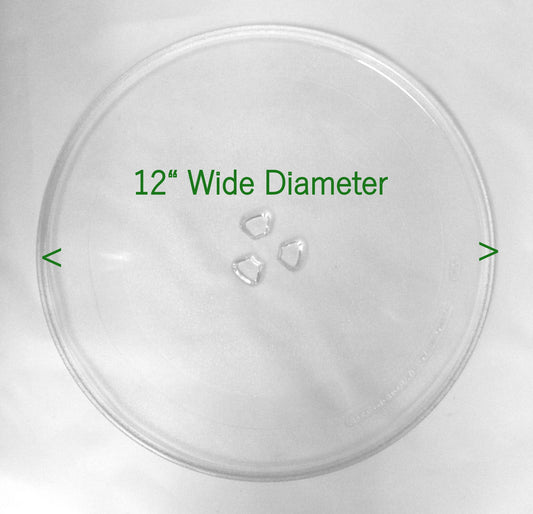 501369 Kenmore LG Microwave 12" Glass Turntable Tray Plate