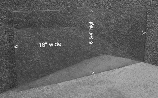 WB57K5102 GE Wall Oven Range Inner Door Glass