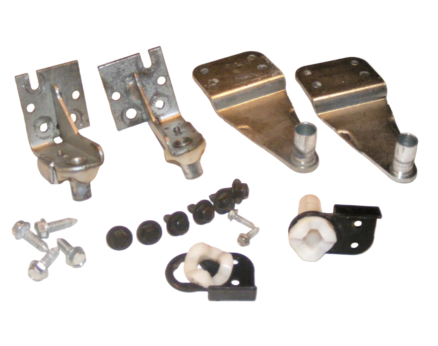 5303918455 240327207 Frigidaire Refrigerator Black Door Hinge Pack