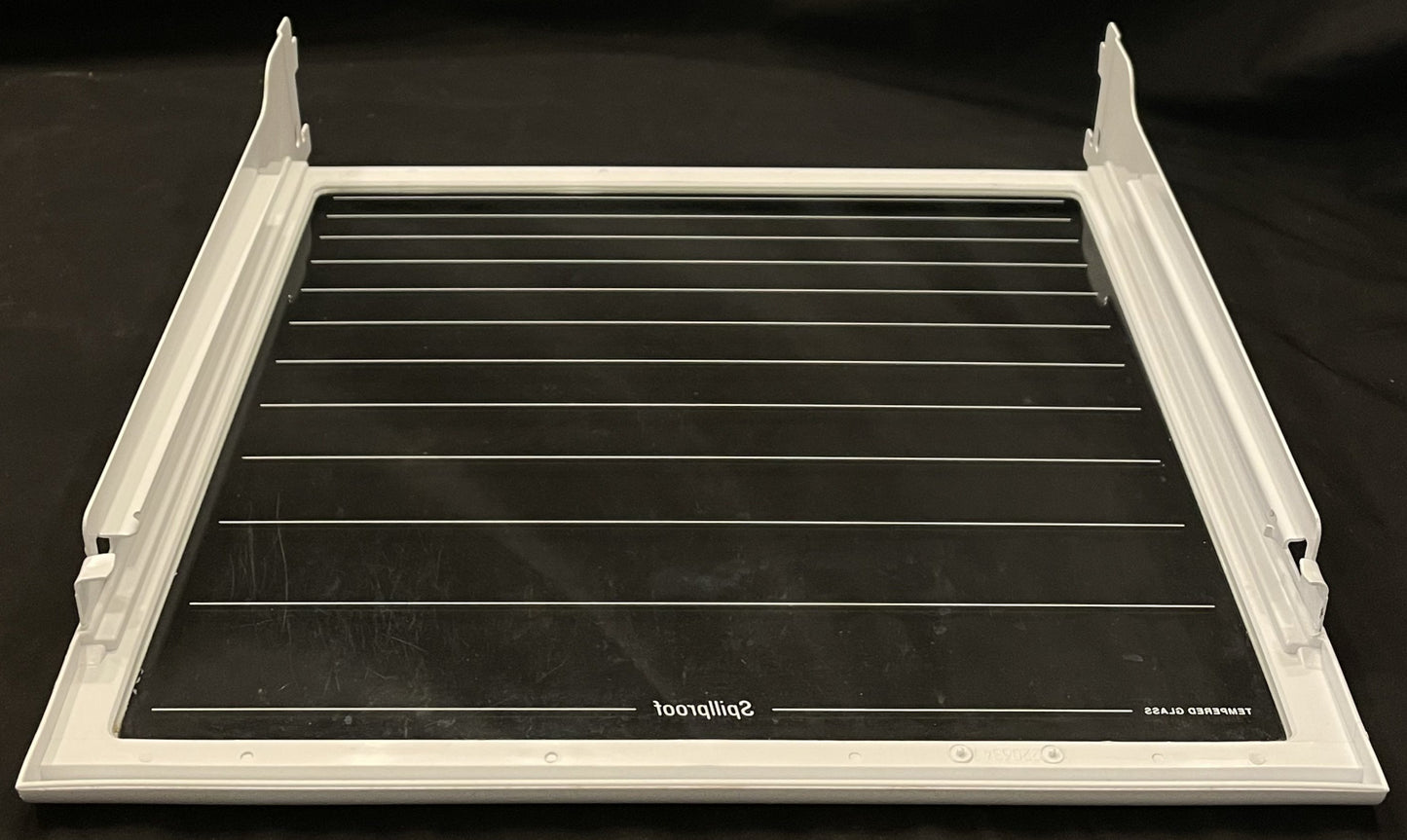 WP2211581 Whirlpool Refrigerator Cantilever Meat Pan Glass Shelf