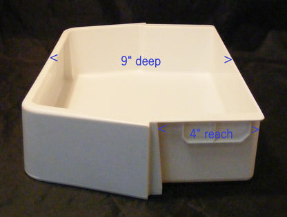 61003498 door bin measurements