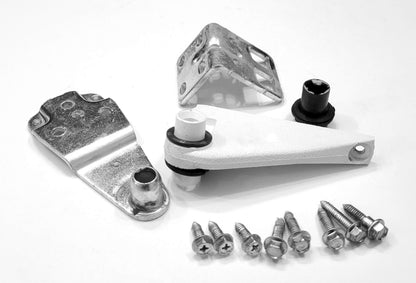 61004896 61001920 61002361 Amana Refrigerator Door Hinge Pack - OEM - White - Used