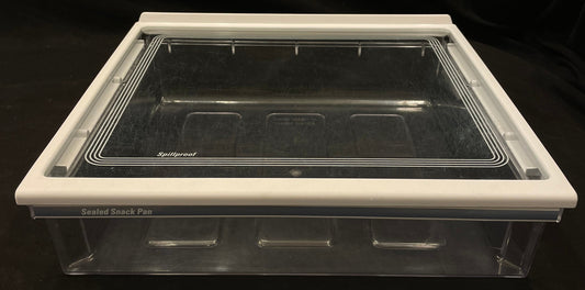 WR71X2292 WR32X1348 GE Refrigerator Cantilever Shelf w/ Snack Pan