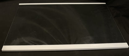 WPW10691487 Whirlpool Refrigerator Meat Pan Glass Shelf Used OEM