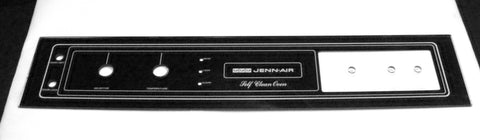 702931 Jenn Air Wall Oven Front Glass Control Panel