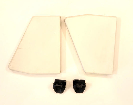 74004968 74004967 Maytag Range Bisque Panel End Cap Set