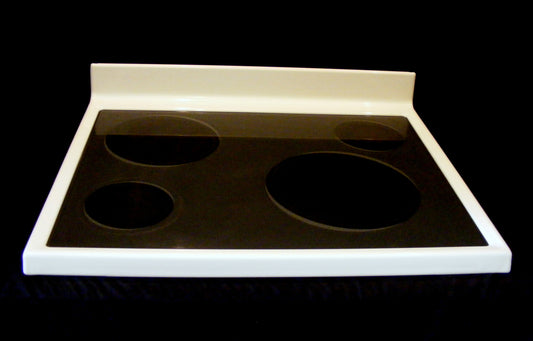 74008542 Maytag Range Bisque Glass Stove Top