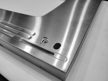 7760P154-60 Maytag Gemini Range Lower Outer Oven Door Stainless Panel