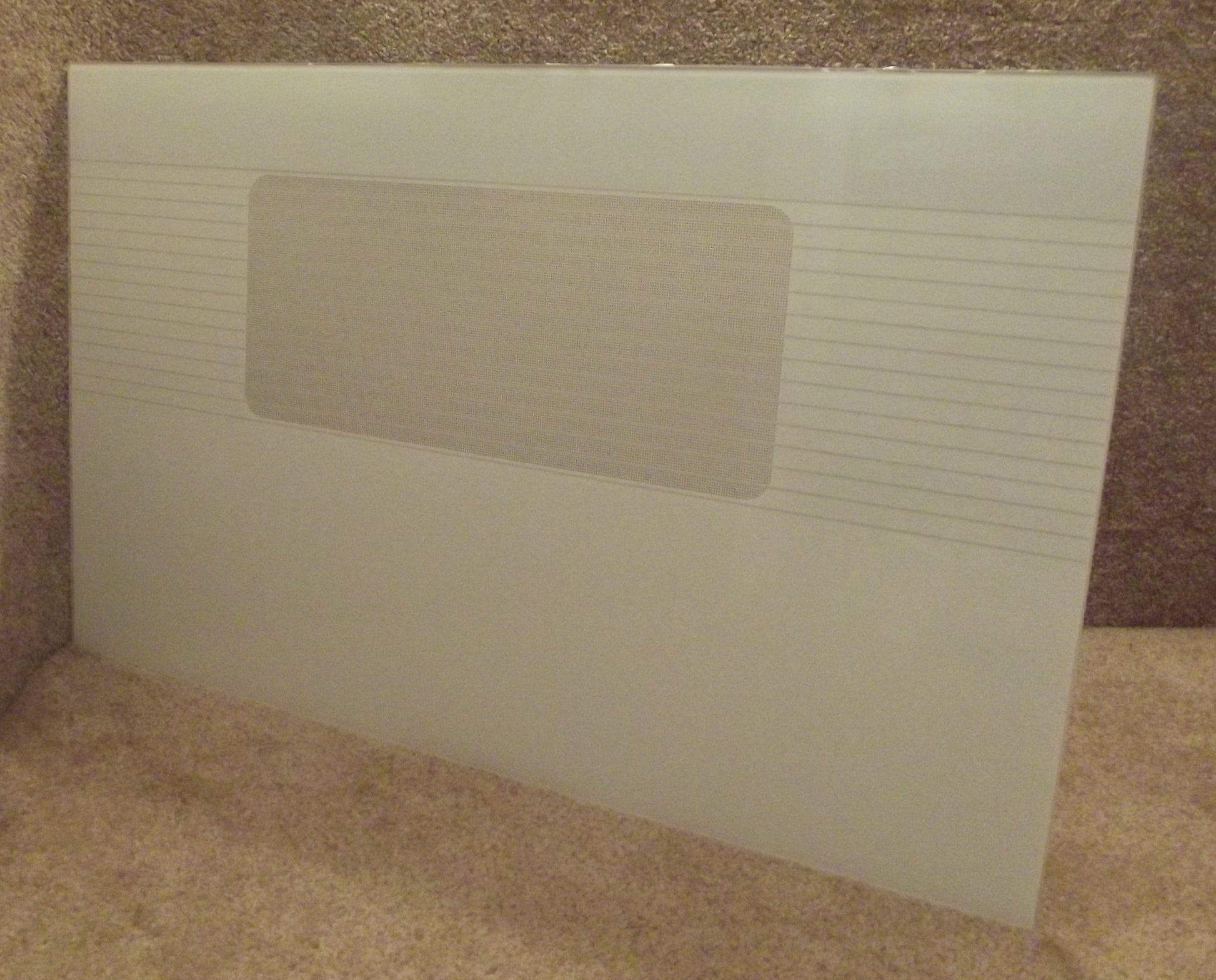 7902P385-60 Jenn Air Range White Oven Door Glass