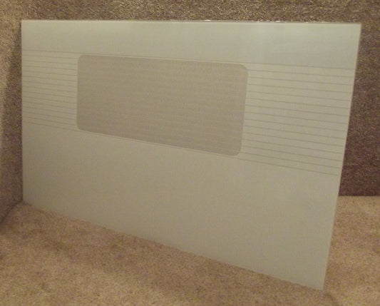 7902P385-60 Jenn Air Range White Oven Door Glass