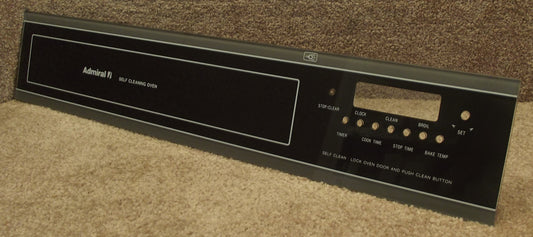 7910P140-60 Maytag Range Black Glass Control Panel Cover