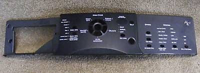 8181803 Whirlpool Washer Duet Black Control Panel