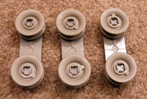 8270019 Maytag Dishwasher Wheel and Mount Assembly Set of Three