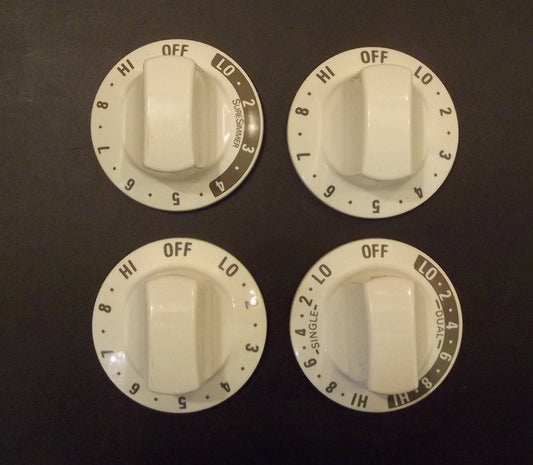 8273571 8273568 8273569 Bisque Knob Set 