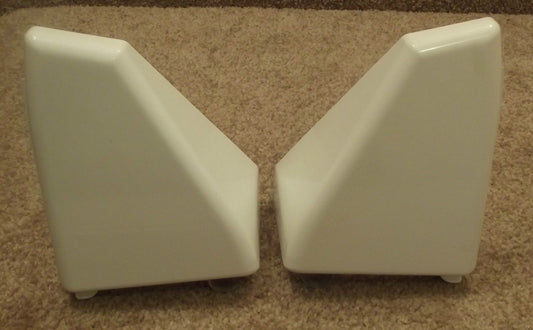 8299684 8299687 Whirlpool Washer Control Panel Bisque End Cap Set