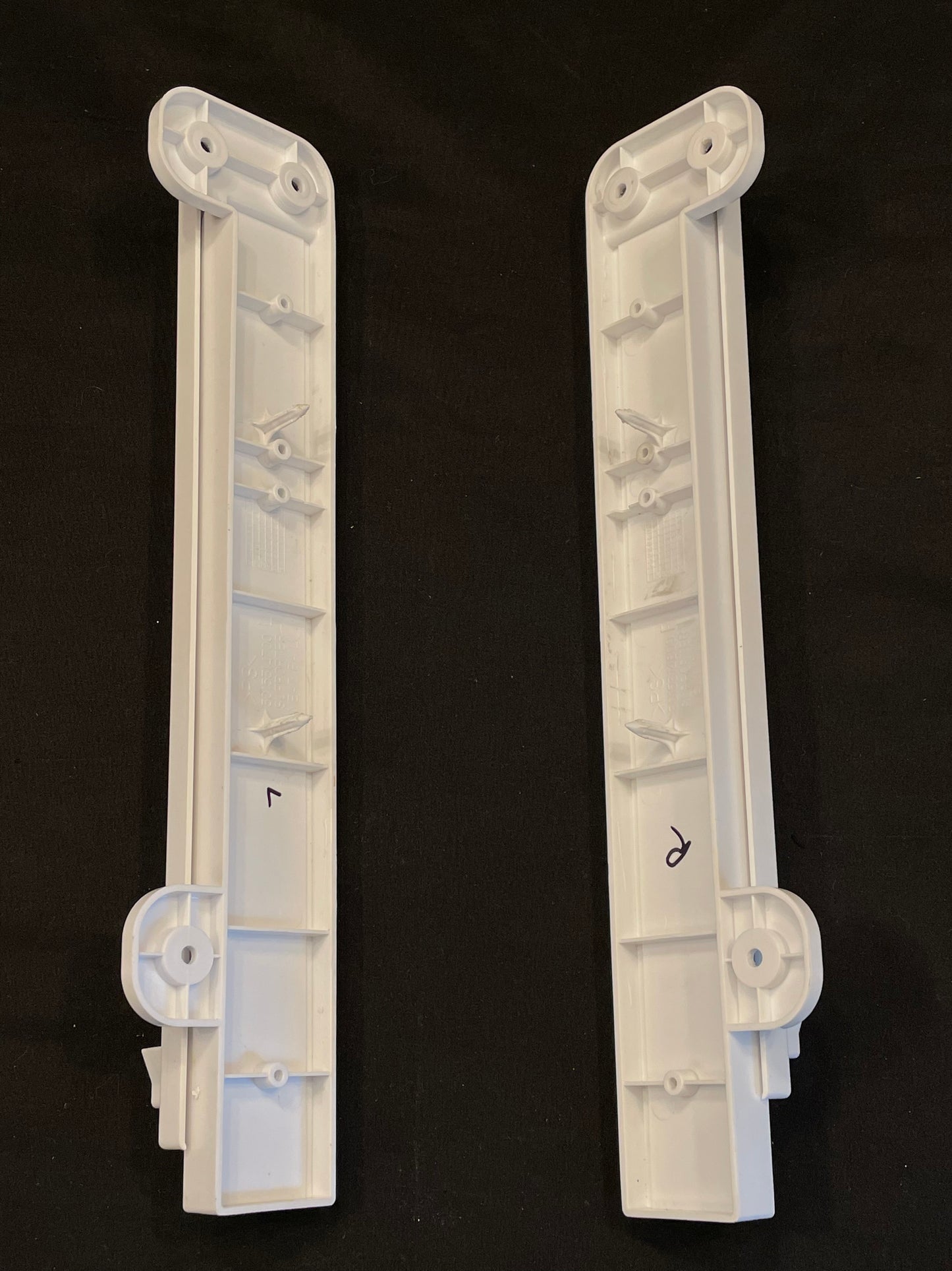 3015318700 3015318600 Kenmore Daewoo Refrigerator Deli Slide Rail Set