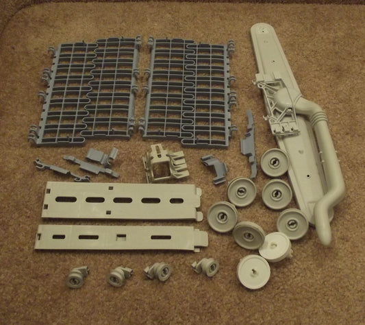 99002624 6-917643 99002669 dish rack parts