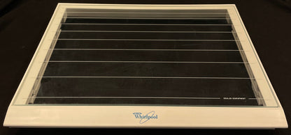 W10508993 W10864399 Whirlpool Refrigerator Crisper Cover with Glass