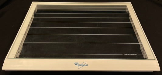 W10508993 W10864399 Whirlpool Refrigerator Crisper Cover with Glass
