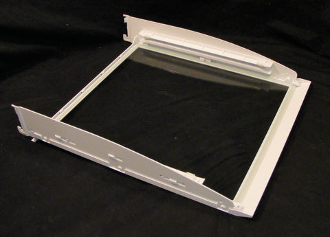 AHT33055801 LG Refrigerator Meat Drawer Glass Shelf with Rails