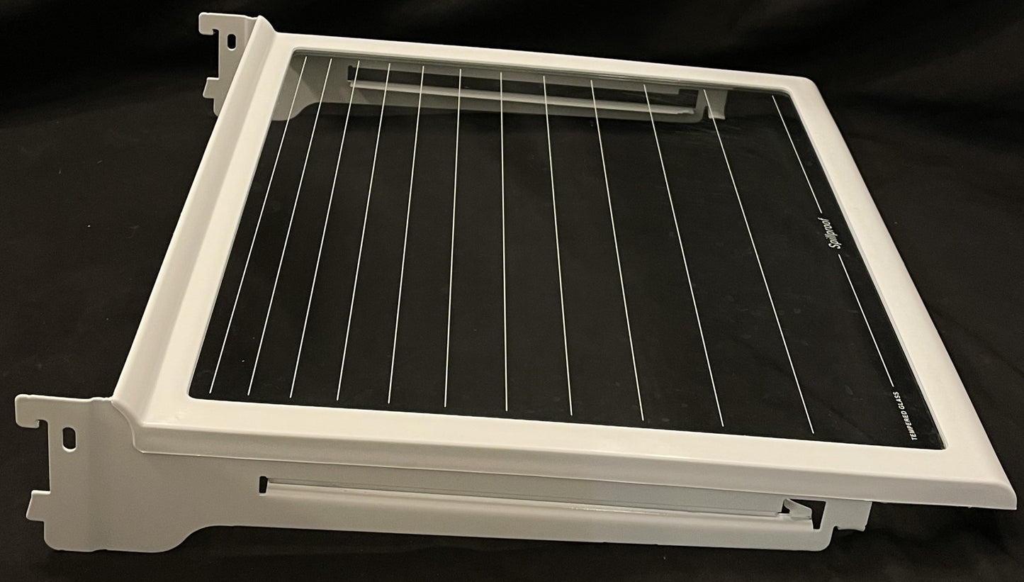 WP2211581 Whirlpool Refrigerator Cantilever Meat Pan Glass Shelf
