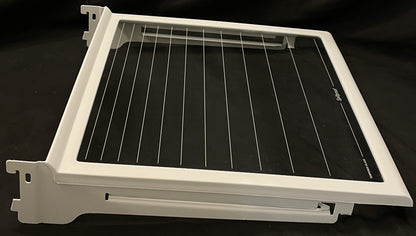 WP2211581 Whirlpool Refrigerator Cantilever Meat Pan Glass Shelf