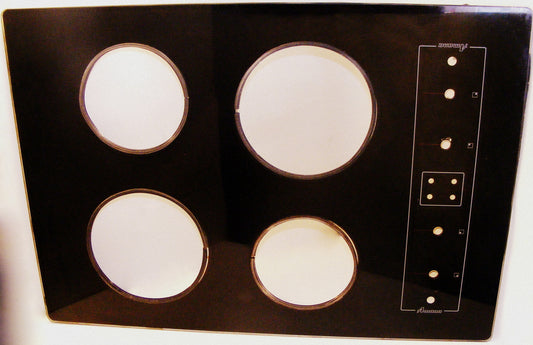 D8599506 D8599504 Amana Range Black Glass Cook top
